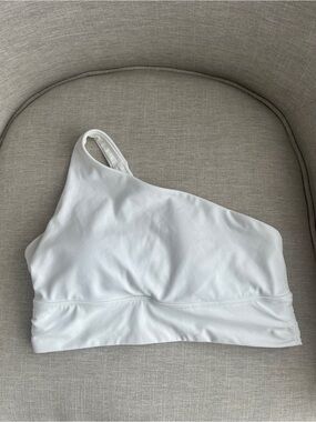 ATHLETA Athena One-Shoulder Longline Sports Bra Size Small